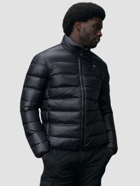 Zdjęcie produktu BLAUER Czarna męska kurtka Belmont Short Jackets, Rozmiar XXL Blauer Usa