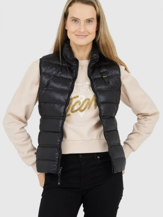 Zdjęcie produktu BLAUER Czarny bezrękawnik damski Sherri, Rozmiar M Blauer Usa