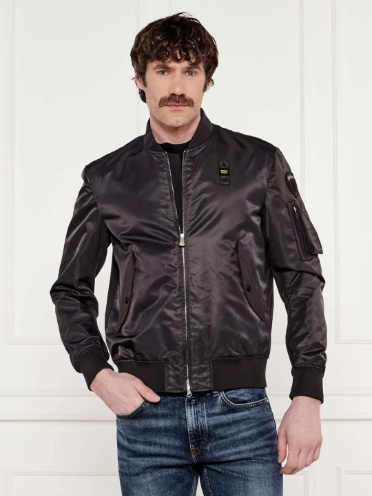 Zdjęcie produktu BLAUER Kurtka bomber ROCKY | Regular Fit czarny