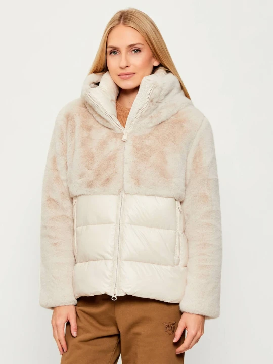 Zdjęcie produktu BLAUER Kurtka FANEVIL | Regular Fit | shearling ecru