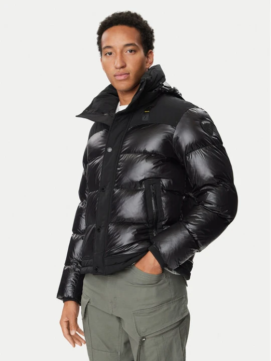 Zdjęcie produktu Blauer Kurtka przejściowa Perkins 26WBLUC02170 Czarny Regular Fit