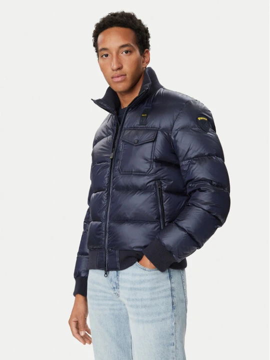 Zdjęcie produktu Blauer Kurtka puchowa Robert 26WBLUC03138 Granatowy Regular Fit