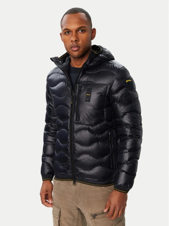 Zdjęcie produktu Blauer Kurtka puchowa Wave 26WBLUC03064 Granatowy Regular Fit
