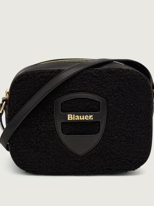 Zdjęcie produktu BLAUER Listonoszka HIPS05 | shearling czarny