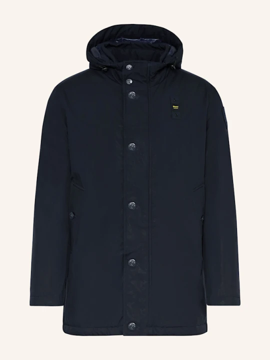 Zdjęcie produktu Blauer Parka Puchowa Chester Z Odpinanym Kapturem blau GRANATOWY