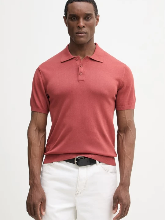 Zdjęcie produktu Blauer polo bawełniane CUSTER czerwony