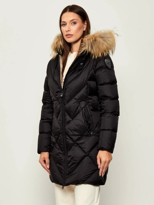 Zdjęcie produktu BLAUER Puchowa kurtka ALTHEA | Relaxed fit czarny