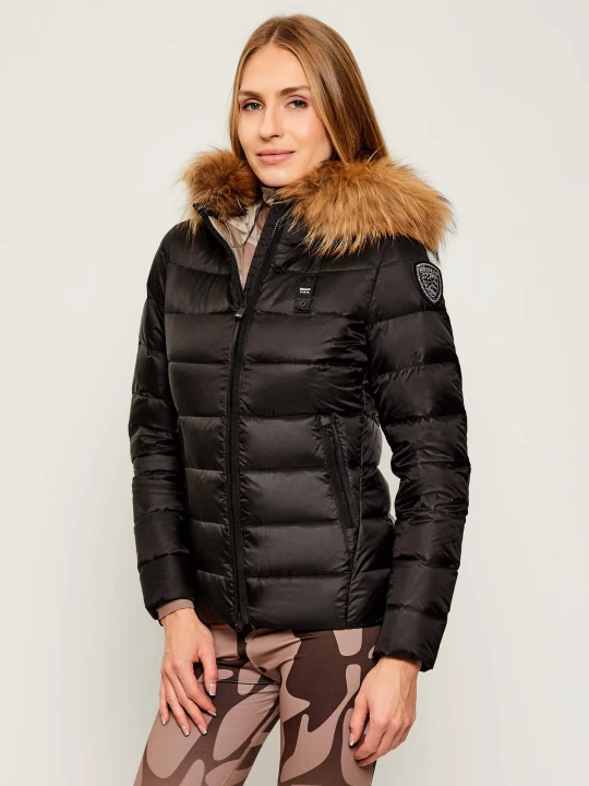 Zdjęcie produktu BLAUER Puchowa kurtka ARCADIA | Slim Fit czarny