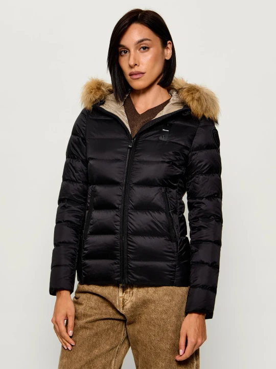 Zdjęcie produktu BLAUER Puchowa kurtka Arcadia | Slim Fit czarny