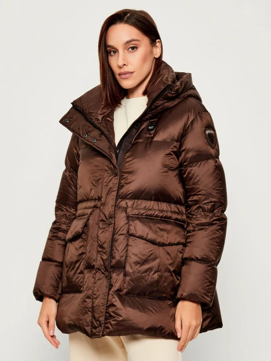Zdjęcie produktu BLAUER Puchowa kurtka CHELSEA | Relaxed fit brązowy