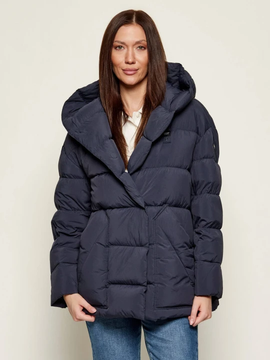 Zdjęcie produktu BLAUER Puchowa kurtka PRAIRIE | Oversize fit granatowy
