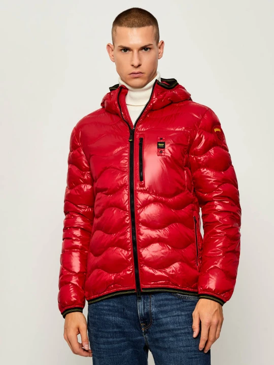 Zdjęcie produktu BLAUER Puchowa kurtka WAVE | Regular Fit czerwony