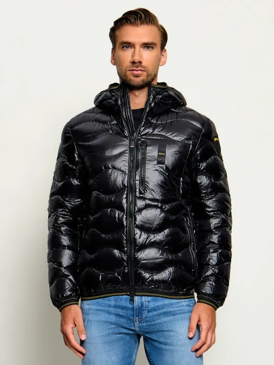 Zdjęcie produktu BLAUER Puchowa kurtka Wave | Regular Fit czarny