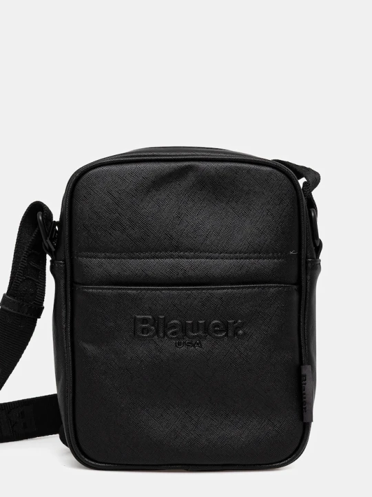 Zdjęcie produktu Blauer saszetka męska z imitacji skóry czarny