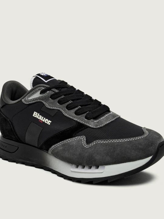 Zdjęcie produktu BLAUER Sneakersy RYDER01 | zamsz czarny