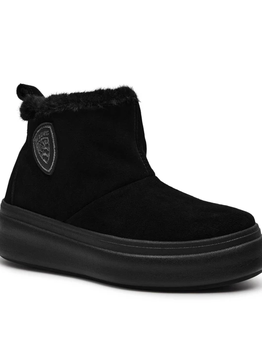 Zdjęcie produktu BLAUER Śniegowce SUE | shearling | zamsz czarny