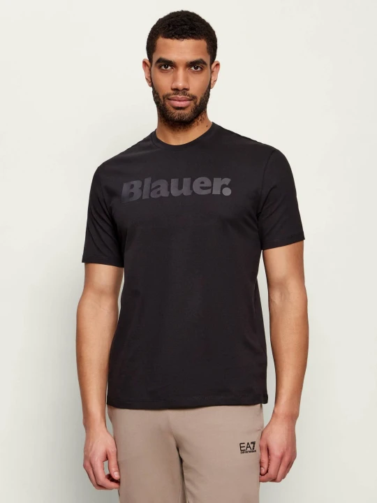 Zdjęcie produktu BLAUER T-shirt BOURN | Slim Fit czarny