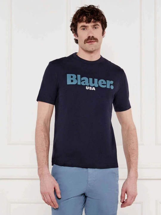Zdjęcie produktu BLAUER T-shirt ERNST | Regular Fit granatowy