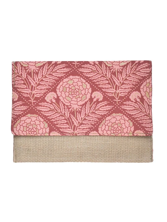 Zdjęcie produktu BLE Kopertówka w kolorze beżowo-różowym - 24 x 17 x 1 cm rozmiar: onesize
