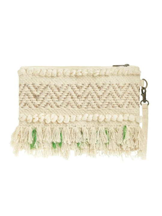 Zdjęcie produktu BLE Kopertówka w kolorze beżowym - 25 x 17 cm rozmiar: onesize