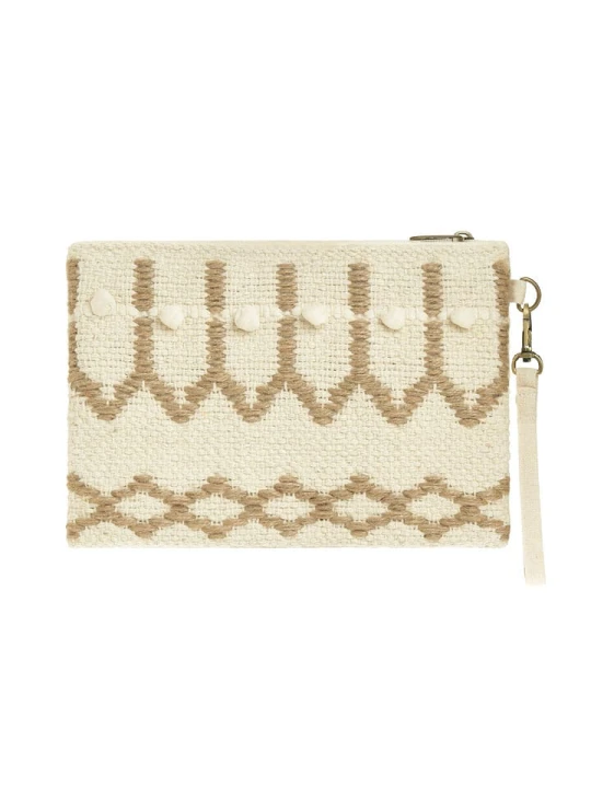 Zdjęcie produktu BLE Kopertówka w kolorze beżowym - 25 x 17 cm rozmiar: onesize