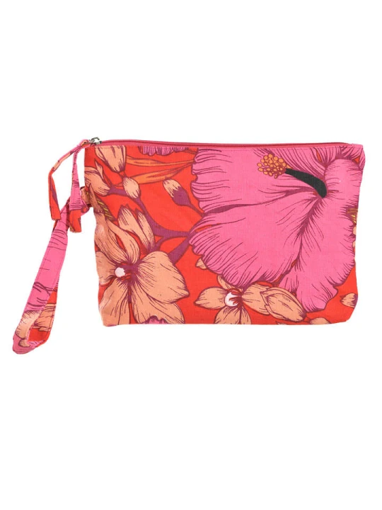 Zdjęcie produktu BLE Kosmetyczka w kolorze różowo-czerwonym - 25 x 17 x 5 cm rozmiar: onesize