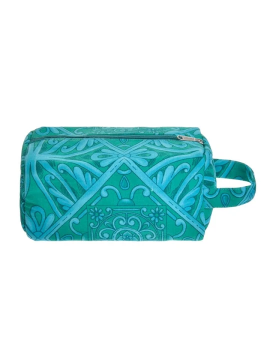 Zdjęcie produktu BLE Kosmetyczka w kolorze turkusowym - 23 x 12 x 10 cm rozmiar: onesize