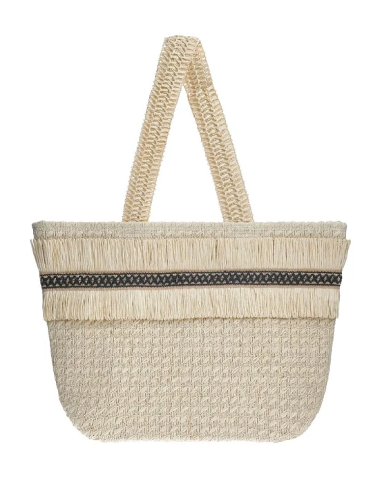 Zdjęcie produktu BLE Shopper bag w kolorze beżowym - 40 x 30 x 15 cm rozmiar: onesize