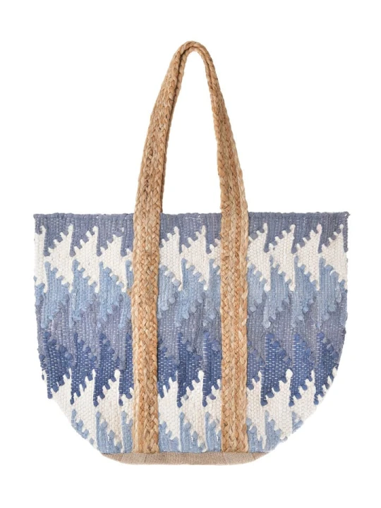 Zdjęcie produktu BLE Shopper bag w kolorze niebieskim - 40 x 31 cm rozmiar: onesize