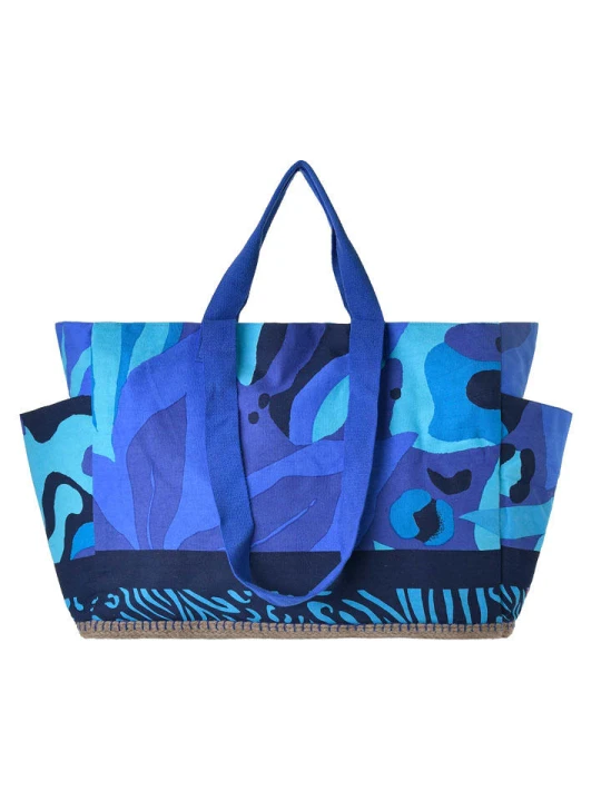 Zdjęcie produktu BLE Shopper bag w kolorze niebieskim - 48 x 38 x 18 cm rozmiar: onesize