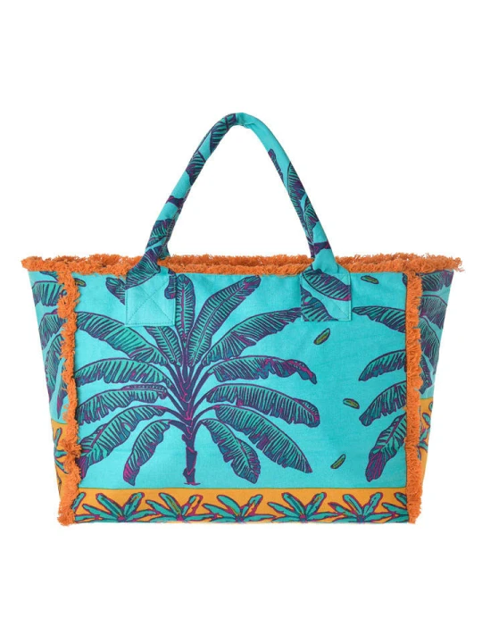 Zdjęcie produktu BLE Shopper bag w kolorze turkusowym - 43 x 30 x 20 cm rozmiar: onesize