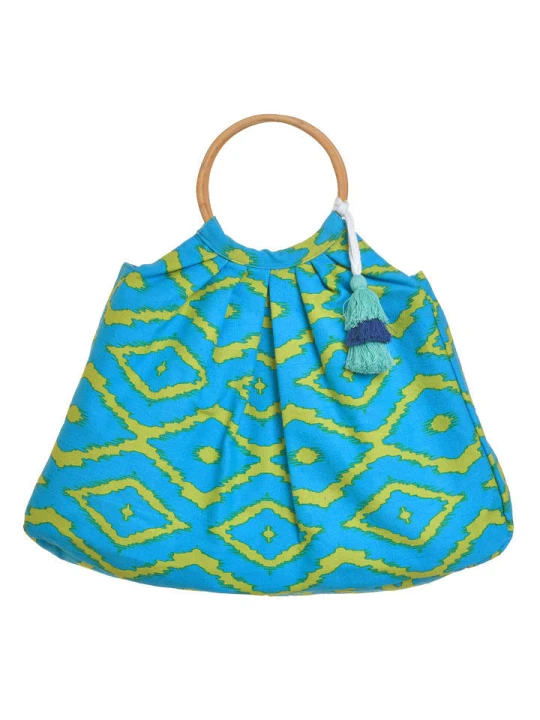 Zdjęcie produktu BLE Shopper bag w kolorze turkusowym - 50 x 40 x 10 cm rozmiar: onesize