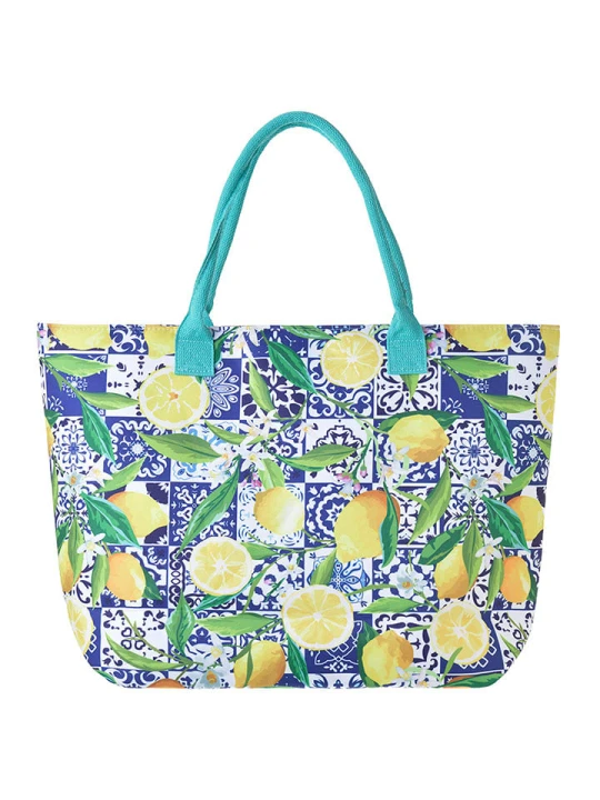 Zdjęcie produktu BLE Shopper bag ze wzorem - 50 x 38 x 17 cm rozmiar: onesize