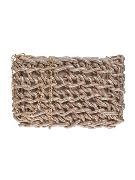 Zdjęcie produktu BLE Torebka w kolorze beżowym - 28 x 17 x 3 cm rozmiar: onesize