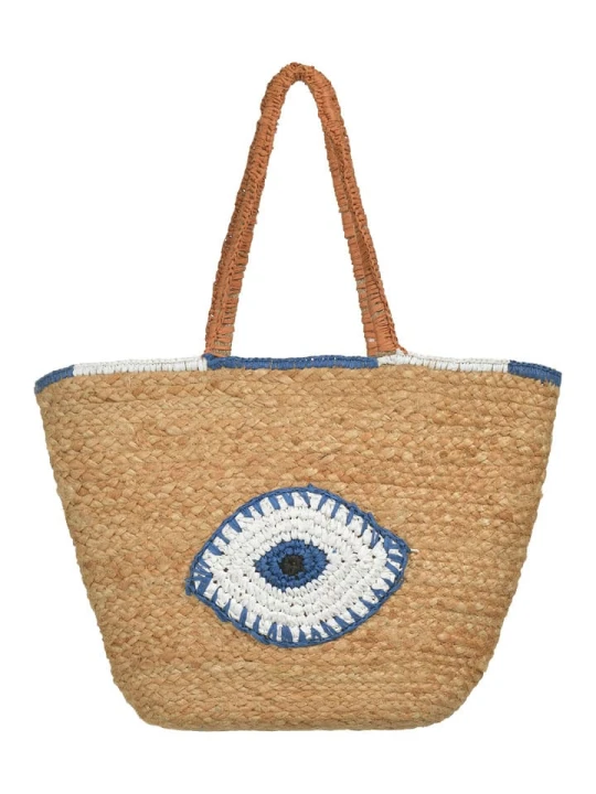 Zdjęcie produktu BLE Torebka w kolorze beżowym - 30 x 25 x 13 cm rozmiar: onesize