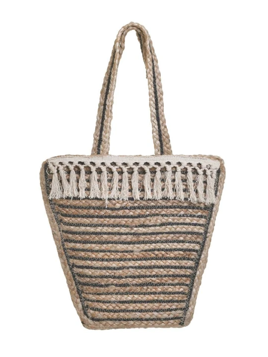 Zdjęcie produktu BLE Torebka w kolorze beżowym - 34 x 34 cm rozmiar: onesize