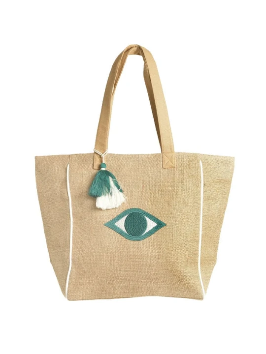 Zdjęcie produktu BLE Torebka w kolorze beżowym - 35 x 35 x 18 cm rozmiar: onesize