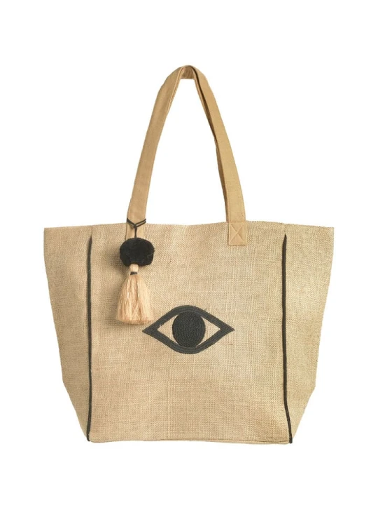 Zdjęcie produktu BLE Torebka w kolorze beżowym - 35 x 35 x 18 cm rozmiar: onesize