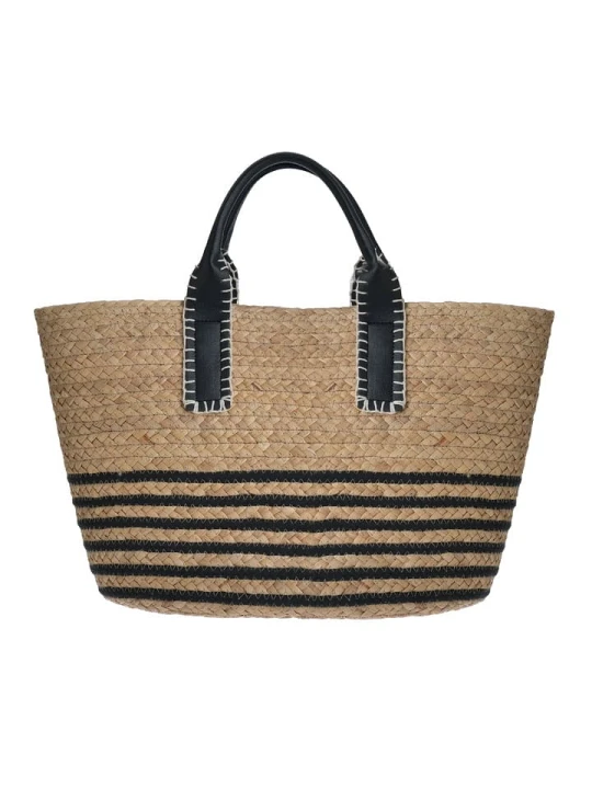 Zdjęcie produktu BLE Torebka w kolorze beżowym - 37 x 27 x 20 cm rozmiar: onesize