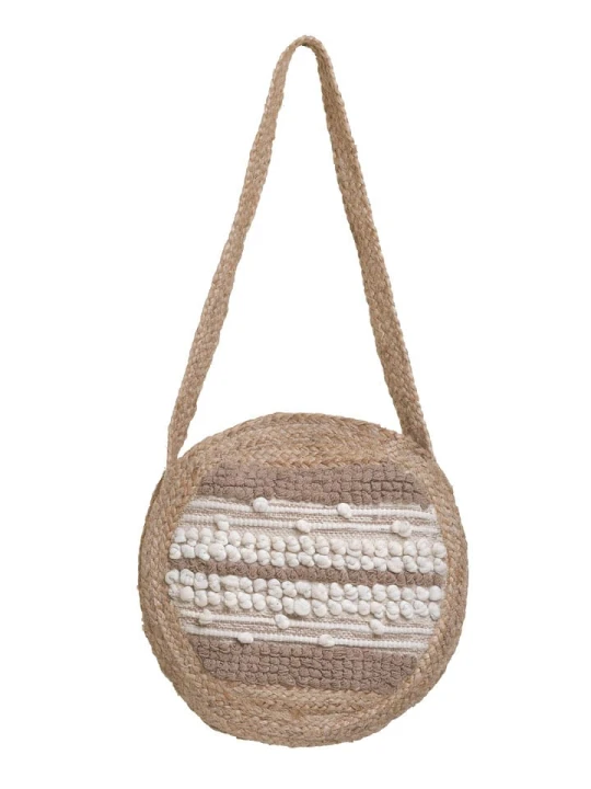 Zdjęcie produktu BLE Torebka w kolorze beżowym - 38 x 38 x 5 cm rozmiar: onesize