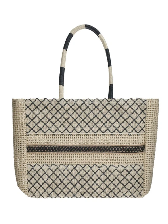 Zdjęcie produktu BLE Torebka w kolorze beżowym - 40 x 35 x 12 cm rozmiar: onesize