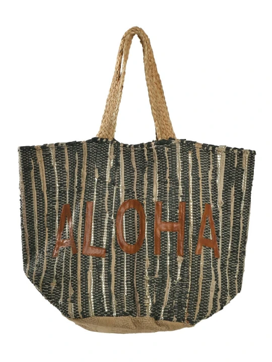 Zdjęcie produktu BLE Torebka w kolorze czarno-beżowym - 24 x 16 cm rozmiar: onesize