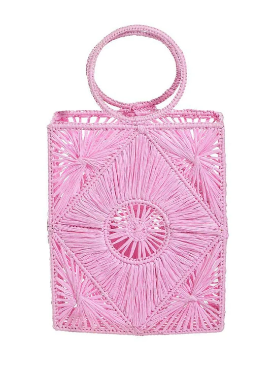 Zdjęcie produktu BLE Torebka w kolorze jasnoróżowym - 21 x 26 x 9 cm rozmiar: onesize