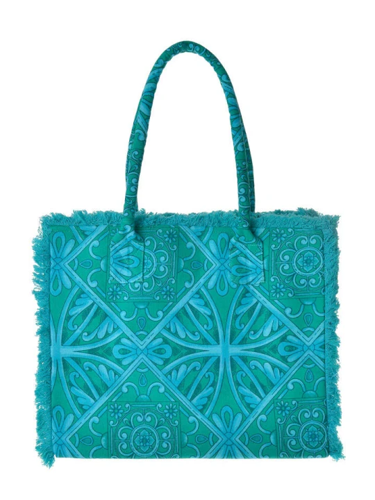 Zdjęcie produktu BLE Torebka w kolorze turkusowym - 35 x 30 x 20 cm rozmiar: onesize