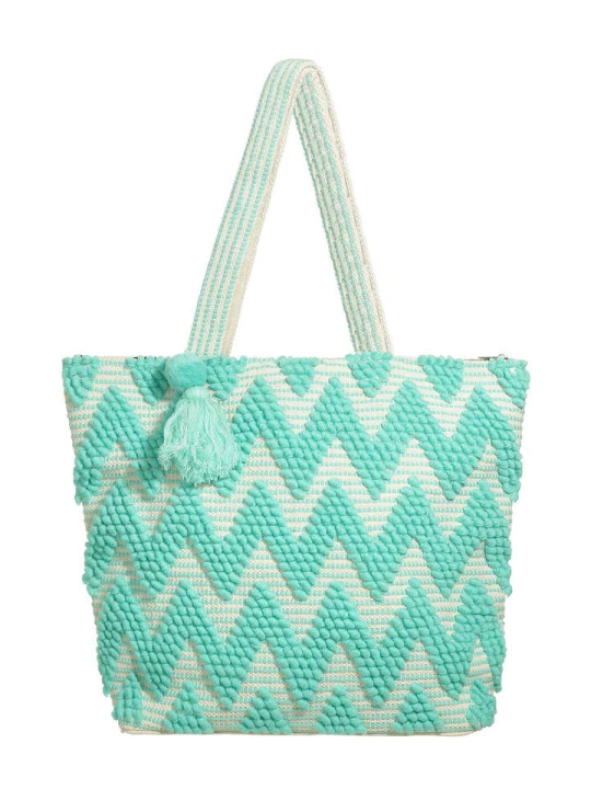 Zdjęcie produktu BLE Torebka w kolorze turkusowym - 38 x 38 x 15 cm rozmiar: onesize
