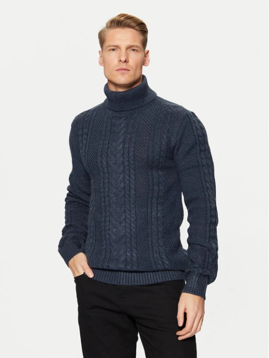 Zdjęcie produktu Blend Golf 20717438 Granatowy Regular Fit