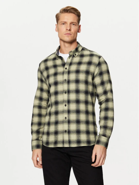Zdjęcie produktu Blend Koszula 20717421 Zielony Slim Fit