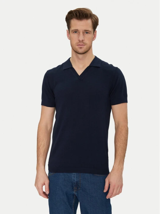 Zdjęcie produktu Blend Polo 20718362 Granatowy Regular Fit
