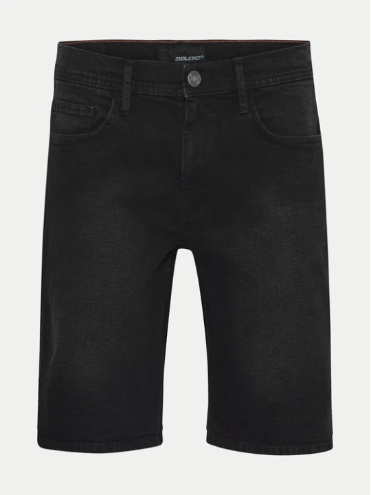 Zdjęcie produktu Blend Szorty jeansowe 20716686 Czarny Slim Fit