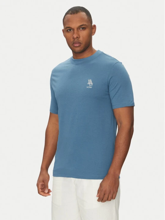 Zdjęcie produktu Blend T-Shirt 20718848 Turkusowy Regular Fit